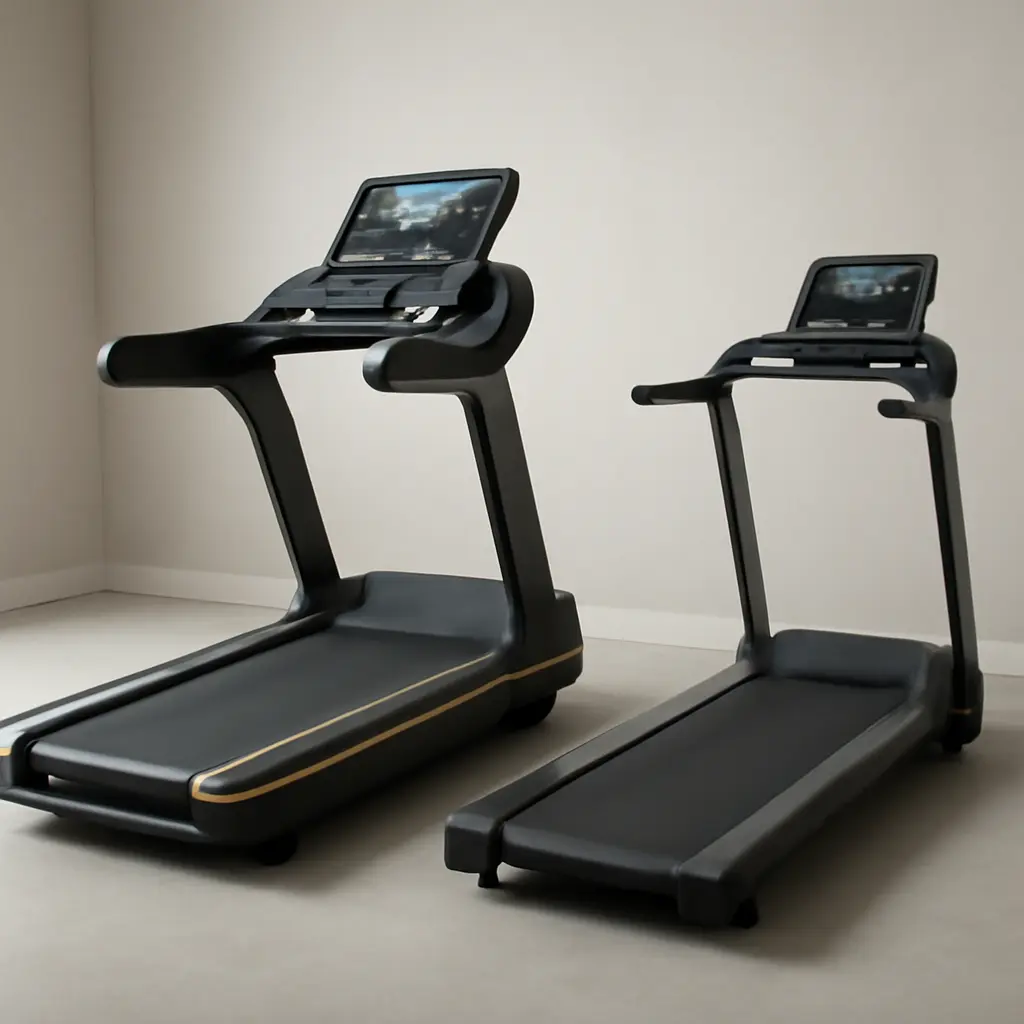 Сравнение дорогой и бюджетной беговой дорожки